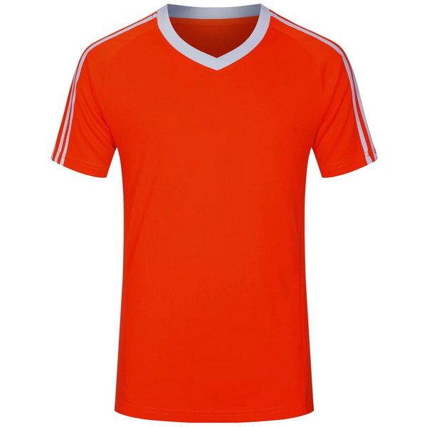 Red Team Jersey Away Style Classic Men's Soccer Shirt