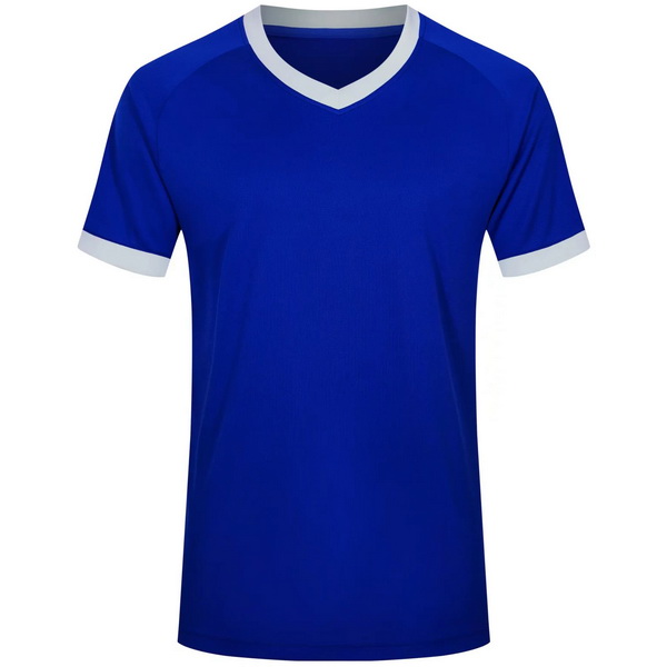 Blue/White Team Kids Jersey Home Men's Sports Soccer Shirt