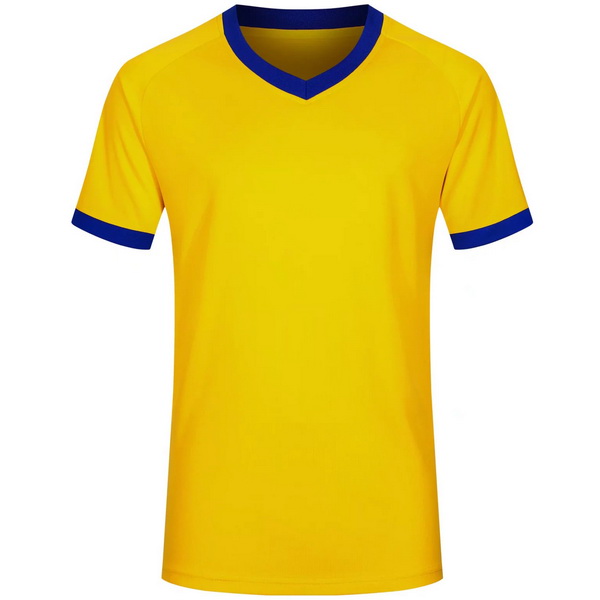 Yellow/B Casual Team Jersey Home Sports Men's Soccer Shirt