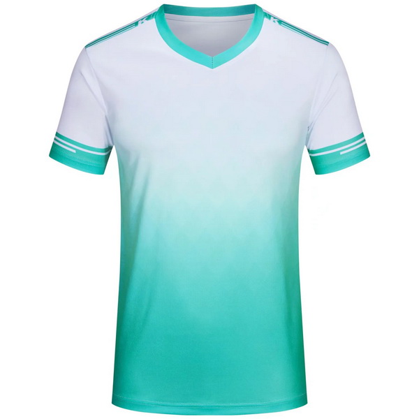 Green Gradient Team Kids Jersey Away Men's Soccer Shirt